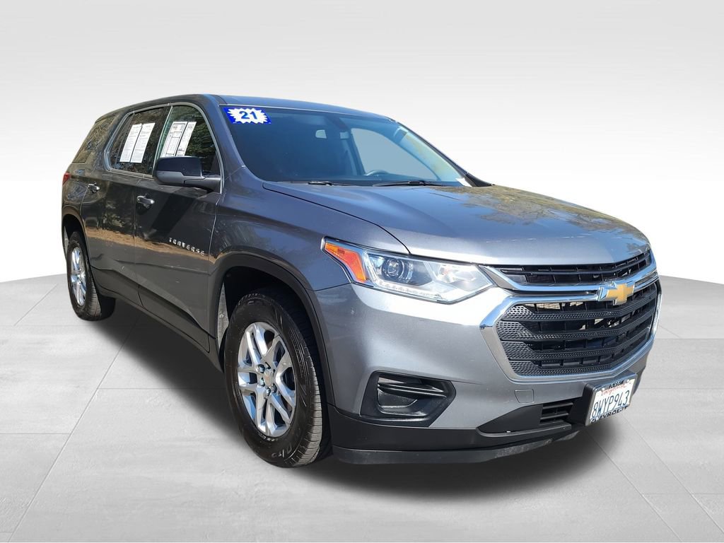 Used 2021 Chevrolet Traverse LS