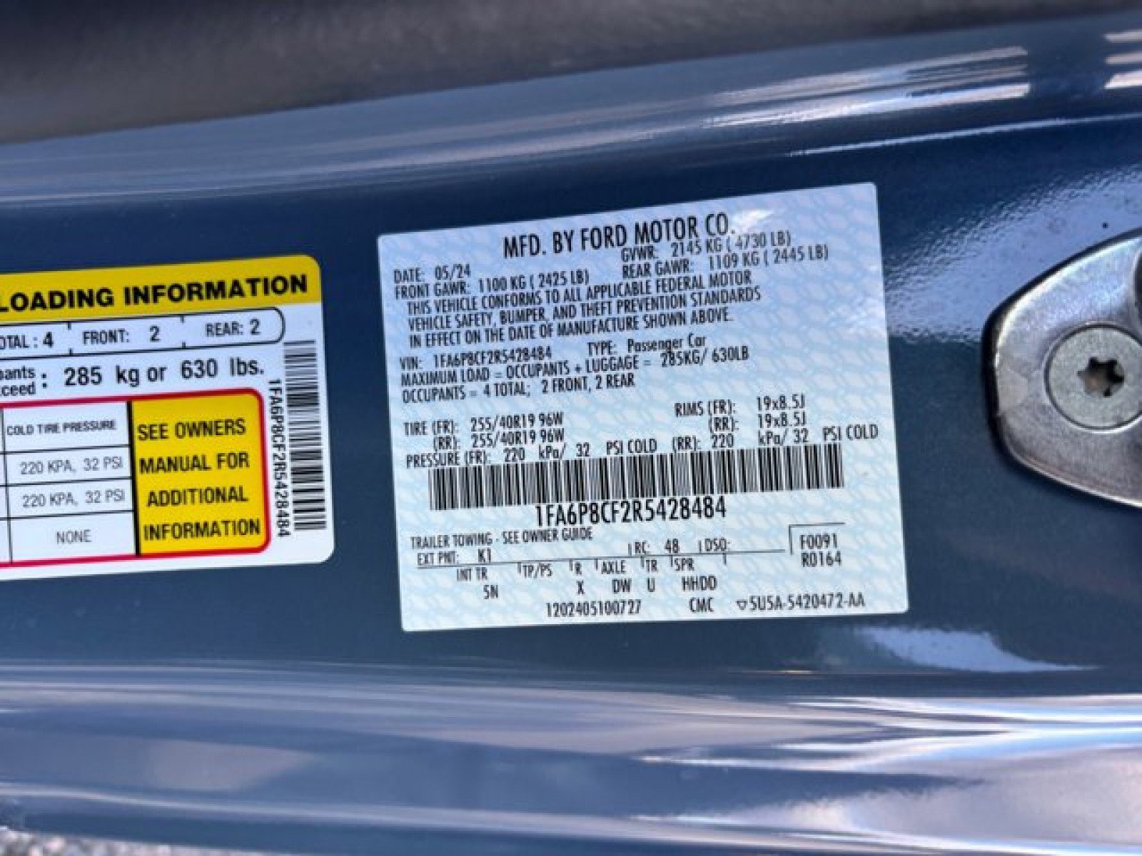 Used 2024 Ford Mustang GT Premium w/ California Special Package image 22