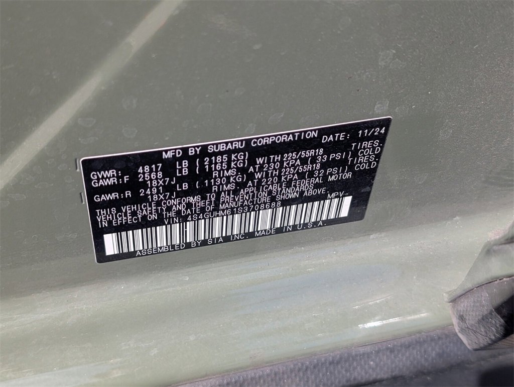 Used 2025 Subaru Crosstrek 2.5i Limited image 21