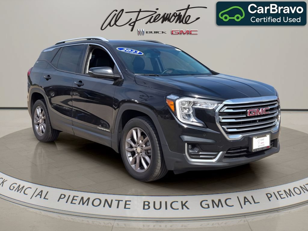 Certified 2023 GMC Terrain SLT w/ Tech Package AWD/4WD image 1