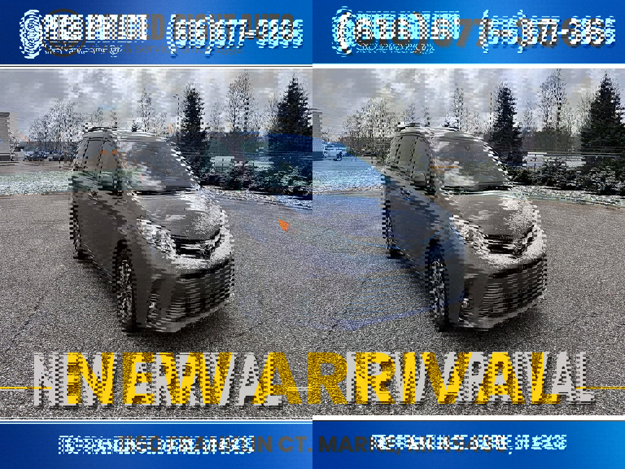 Used 2020 Toyota Sienna XLE w/ Carpet Mat Package image 1