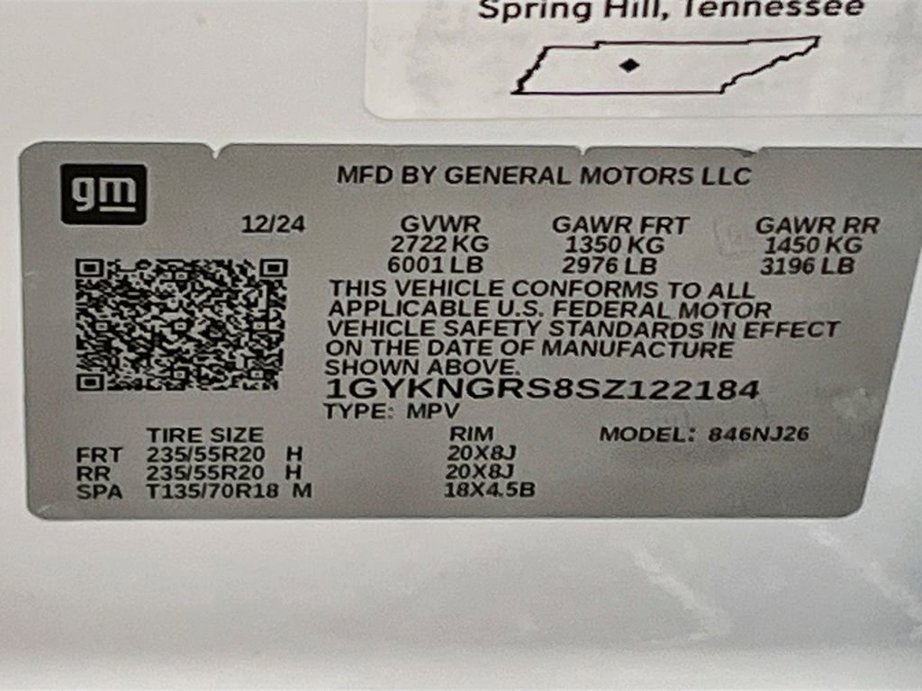 Used 2025 Cadillac XT5 Sportv w/ Technology Package AWD/4WD image 34