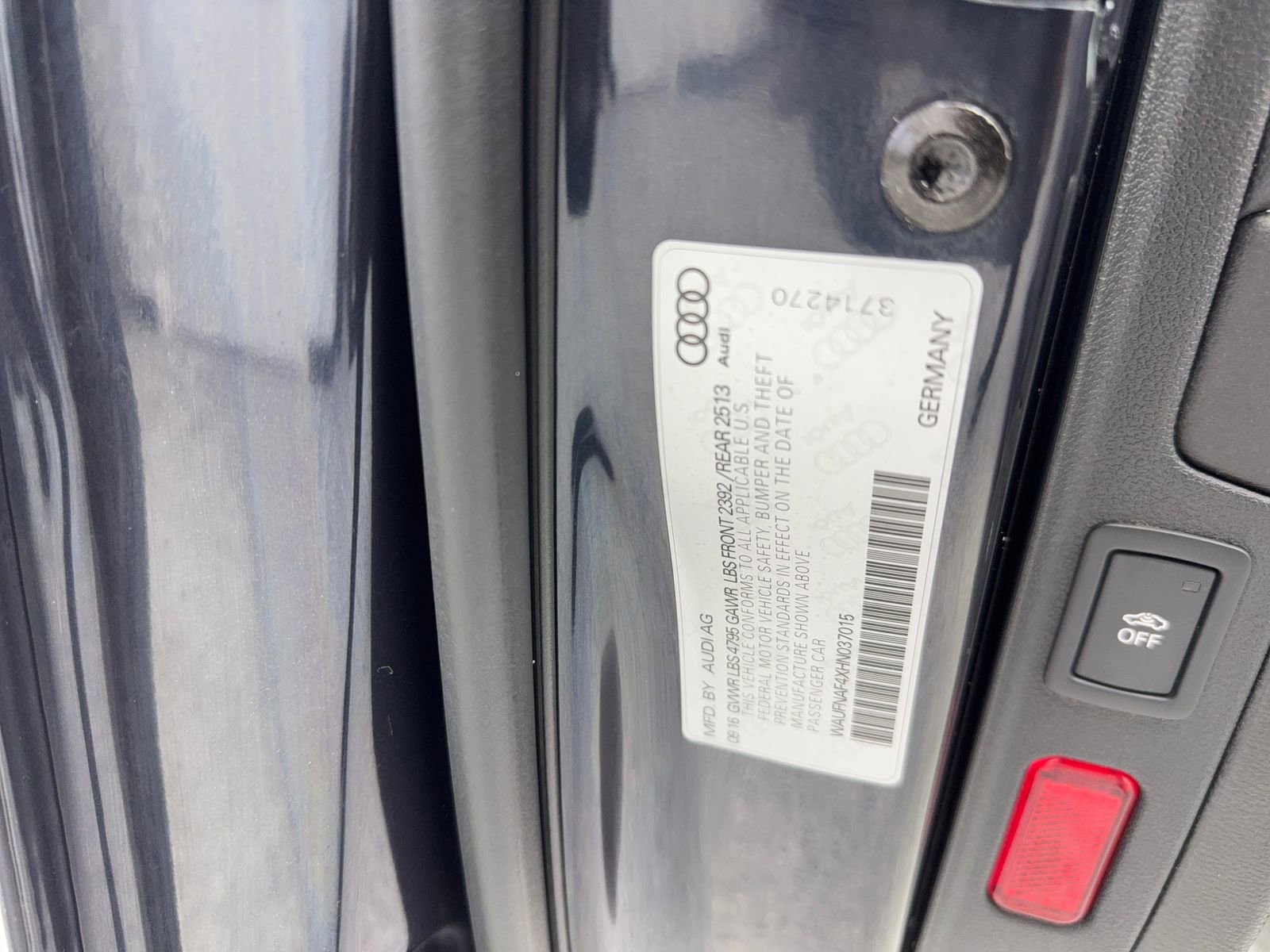 Used 2017 Audi A4 2.0T Prestige w/ Prestige Package image 54