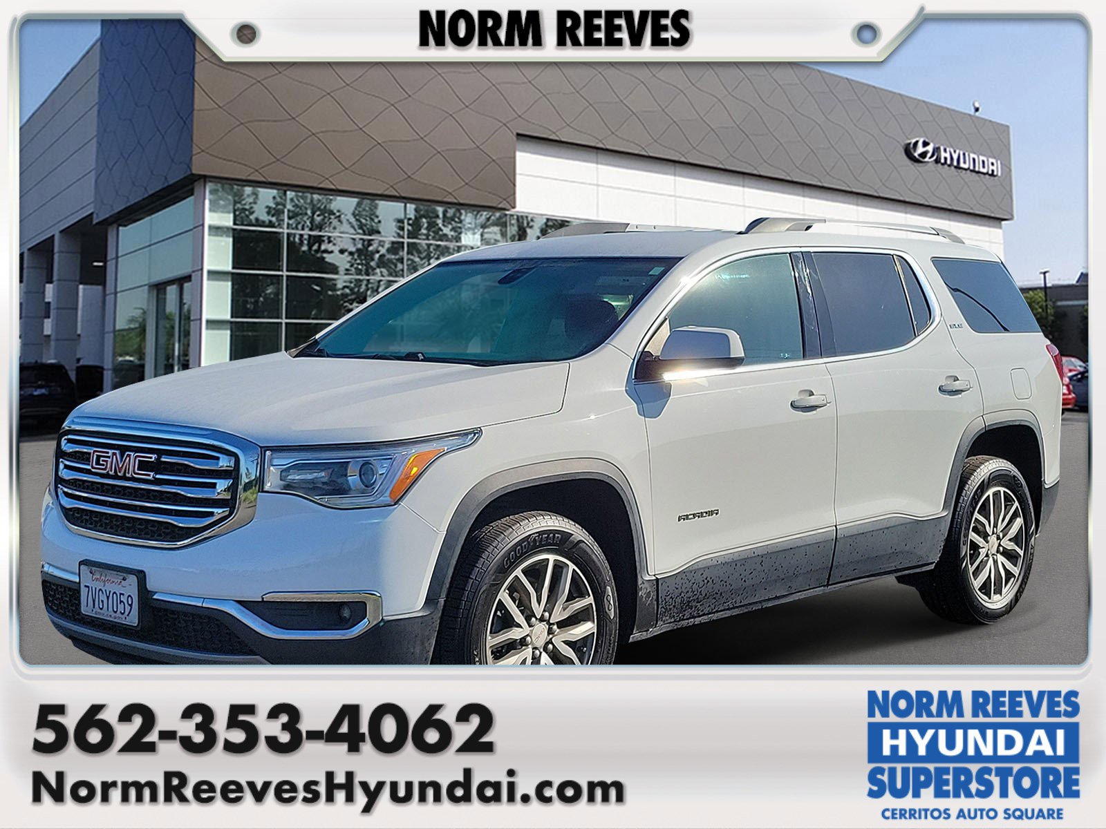 Used 2017 GMC Acadia SLE w/ Driver Alert Package I image 1