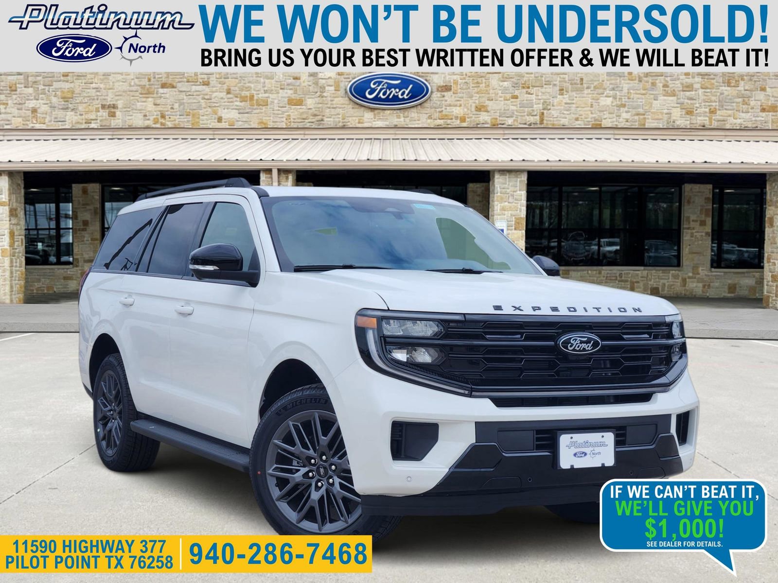 New 2026 Ford Expedition Platinum