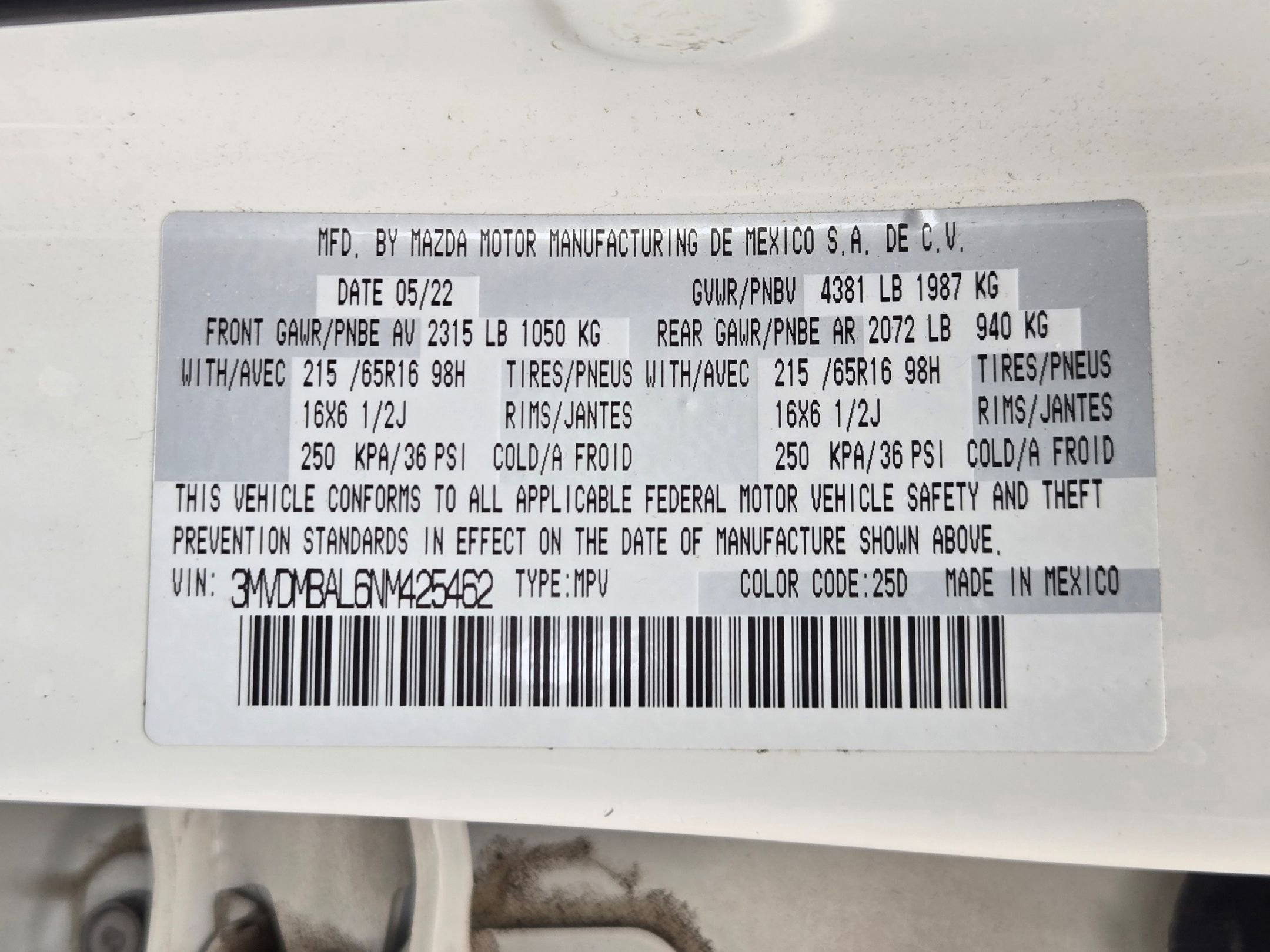 Used 2022 MAZDA CX-30 AWD 2.5 S image 33