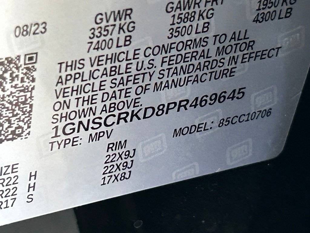 Used 2023 Chevrolet Tahoe RST RWD image 61