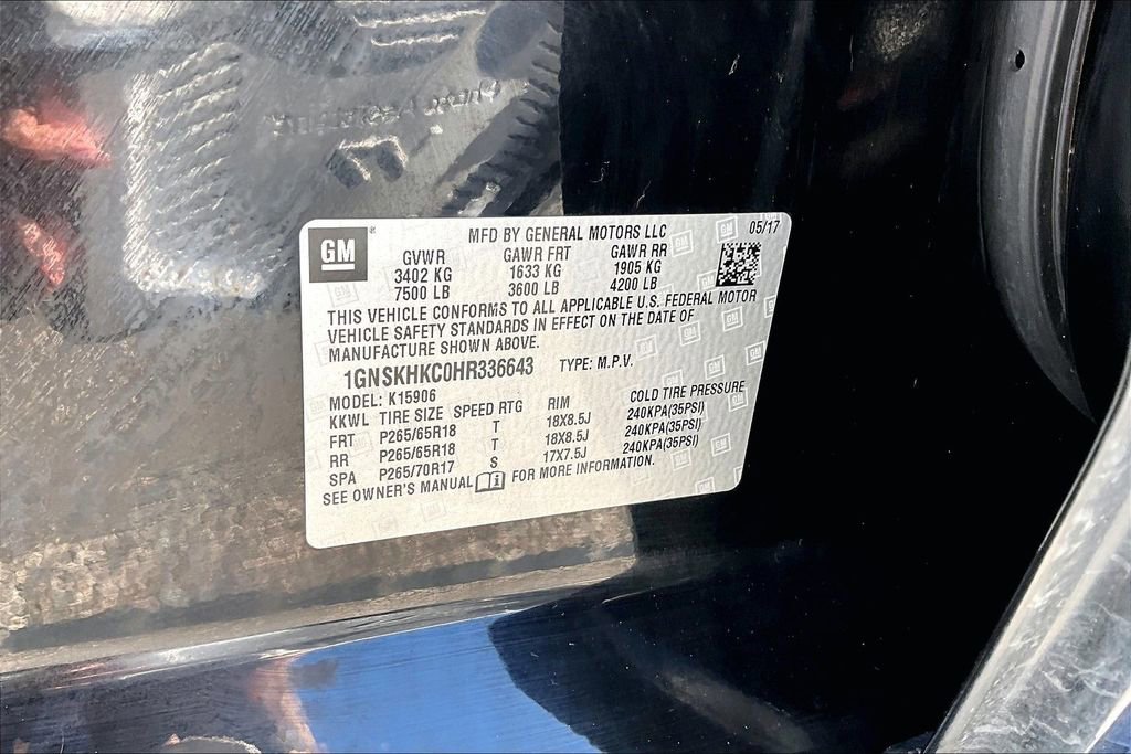 Used 2017 Chevrolet Suburban LT AWD/4WD image 36