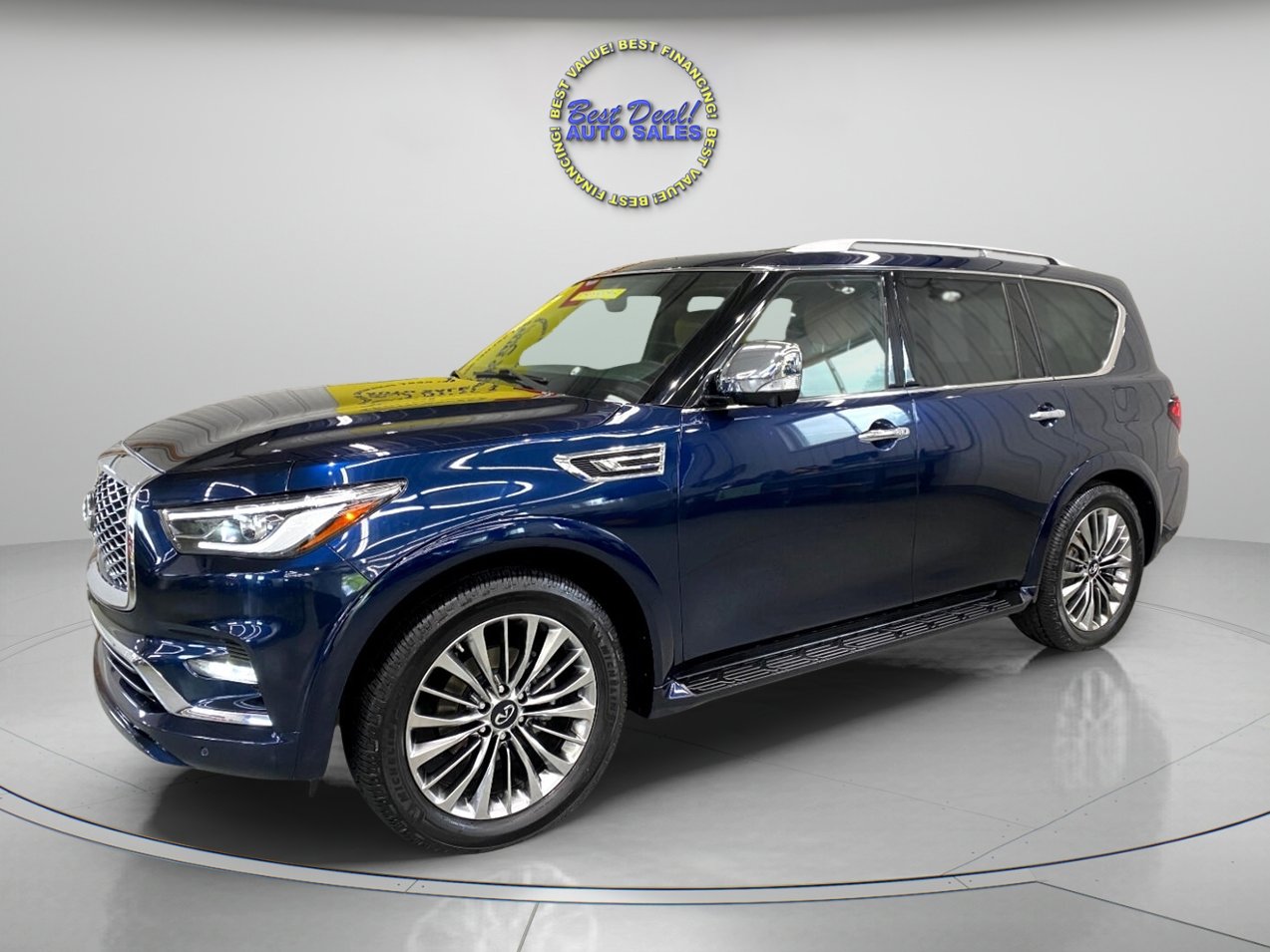 Used 2021 INFINITI QX80 Sensory w/ All-Season Package