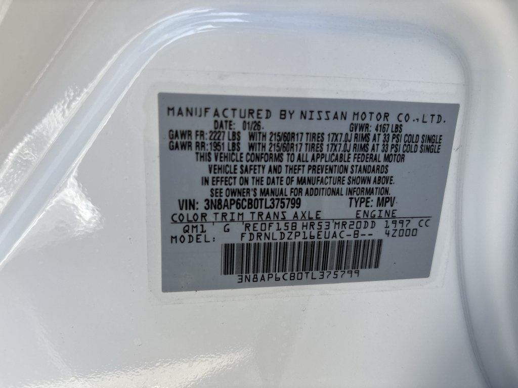 New 2026 Nissan Kicks SV w/ SV Premium Package AWD/4WD image 23