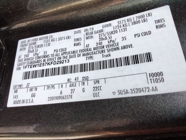 Used 2019 Ford F150 XL w/ Equipment Group 101A Mid image 13