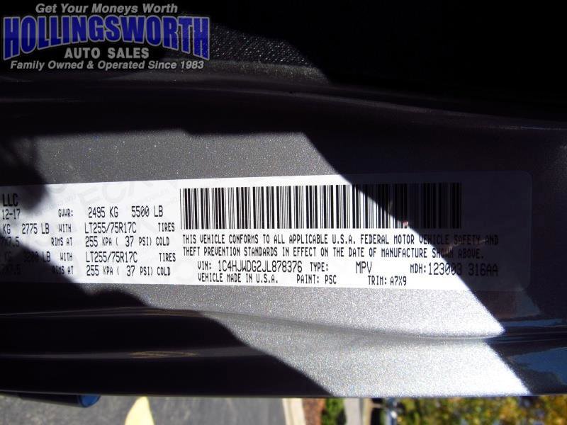 Used 2018 Jeep Wrangler Unlimited Sport image 27