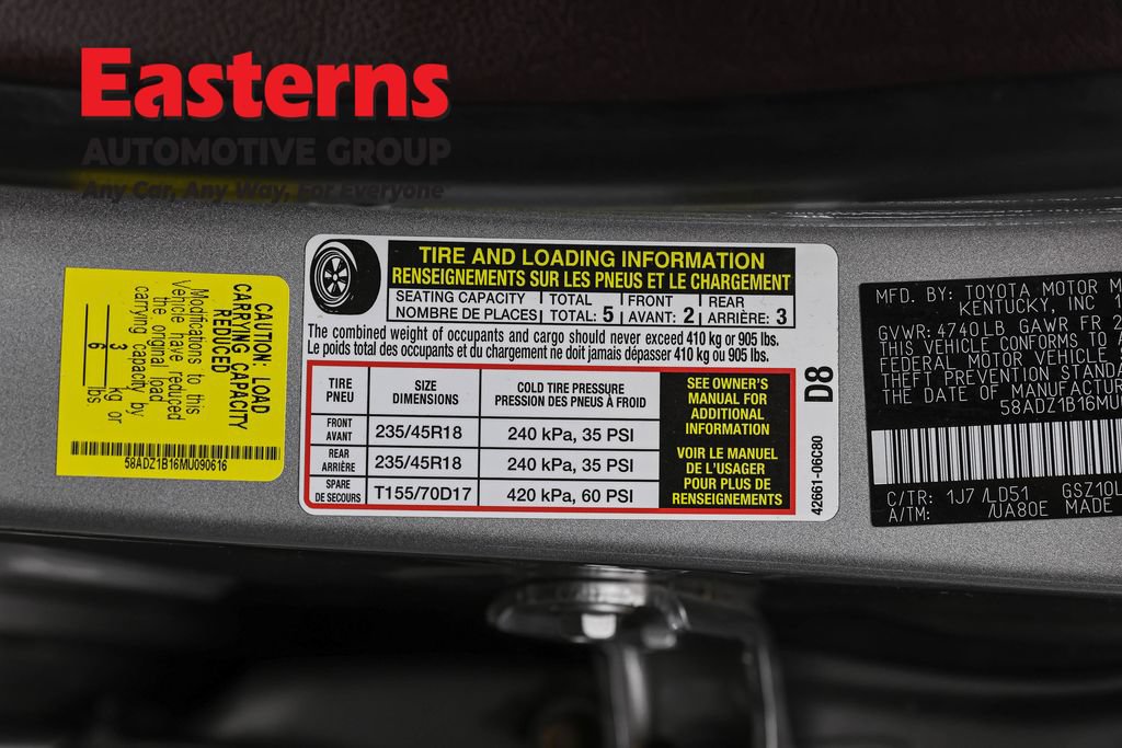 Used 2021 Lexus ES 350 w/ Premium Package FWD image 37