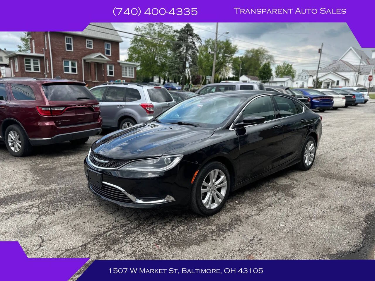 Used 2017 Chrysler 200 Limited Platinum FWD image 1