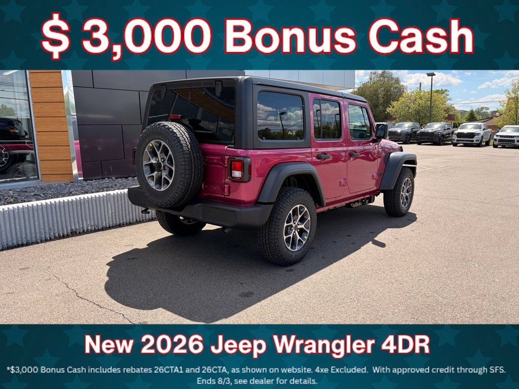 New 2026 Jeep Wrangler Unlimited Sport AWD/4WD image 5