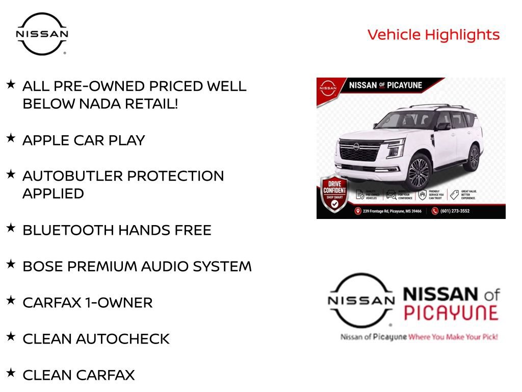 Certified 2025 Nissan Armada SL RWD image 12