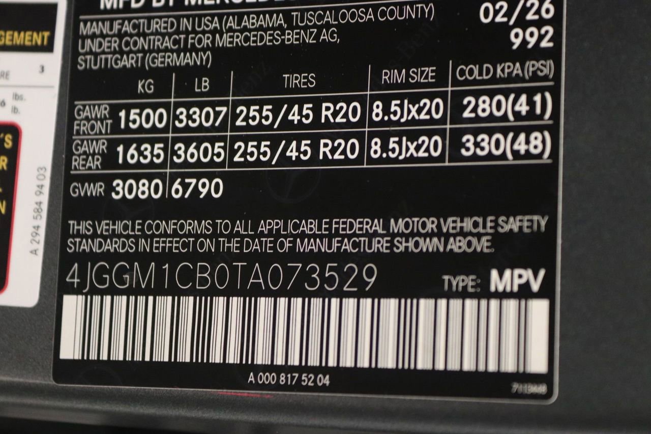 New 2026 Mercedes-Benz EQE 320 4MATIC SUV image 15