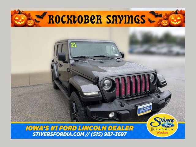 Used 2021 Jeep Wrangler Unlimited Sahara AWD/4WD 360° Tour