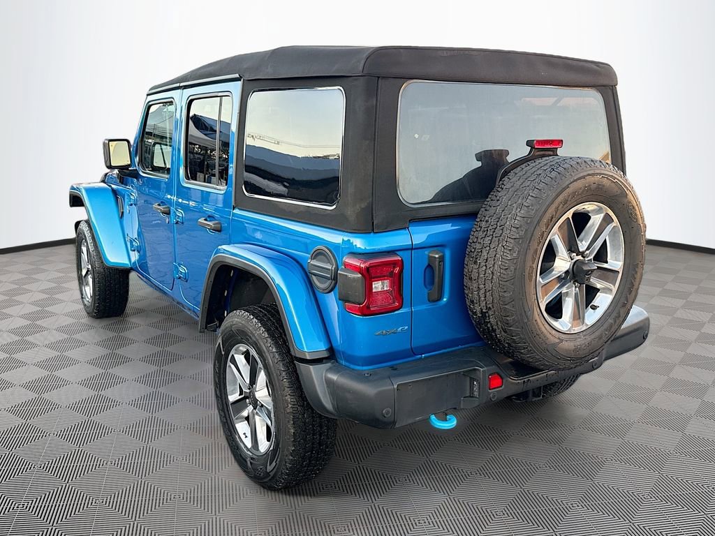 Used 2022 Jeep Wrangler Unlimited Rubicon 4xe w/ Steel Bumper Group image 8