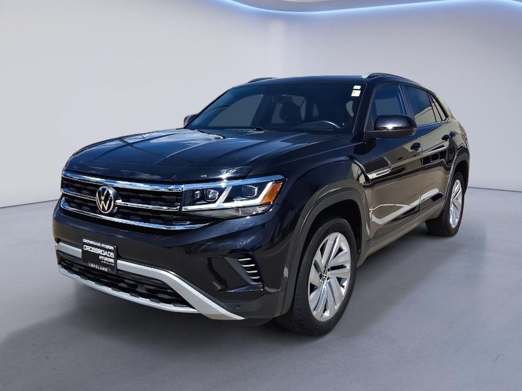 Used 2021 Volkswagen Atlas Cross Sport SE w/ Panoramic Sunroof Package