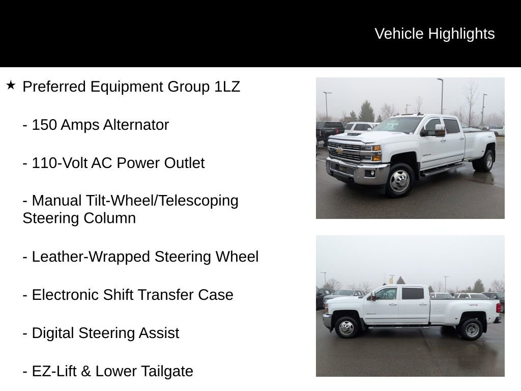 Used 2017 Chevrolet Silverado 3500 LTZ w/ Duramax Plus Package image 14
