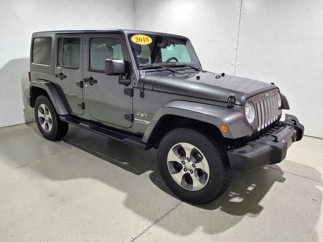 Used 2018 Jeep Wrangler Unlimited Sahara w/ Connectivity Group image 2