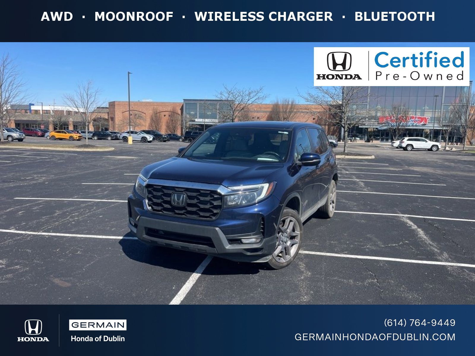 Used 2023 Honda Passport EX-L image 1