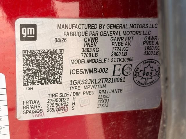 Used 2026 GMC Yukon XL Denali w/ Sun & Power Step Package AWD/4WD image 27