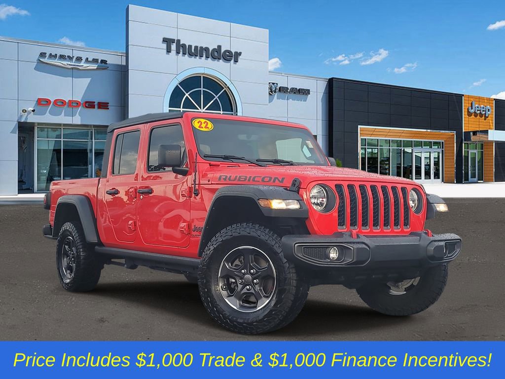 Used 2022 Jeep Gladiator Rubicon w/ Trailer Tow Package