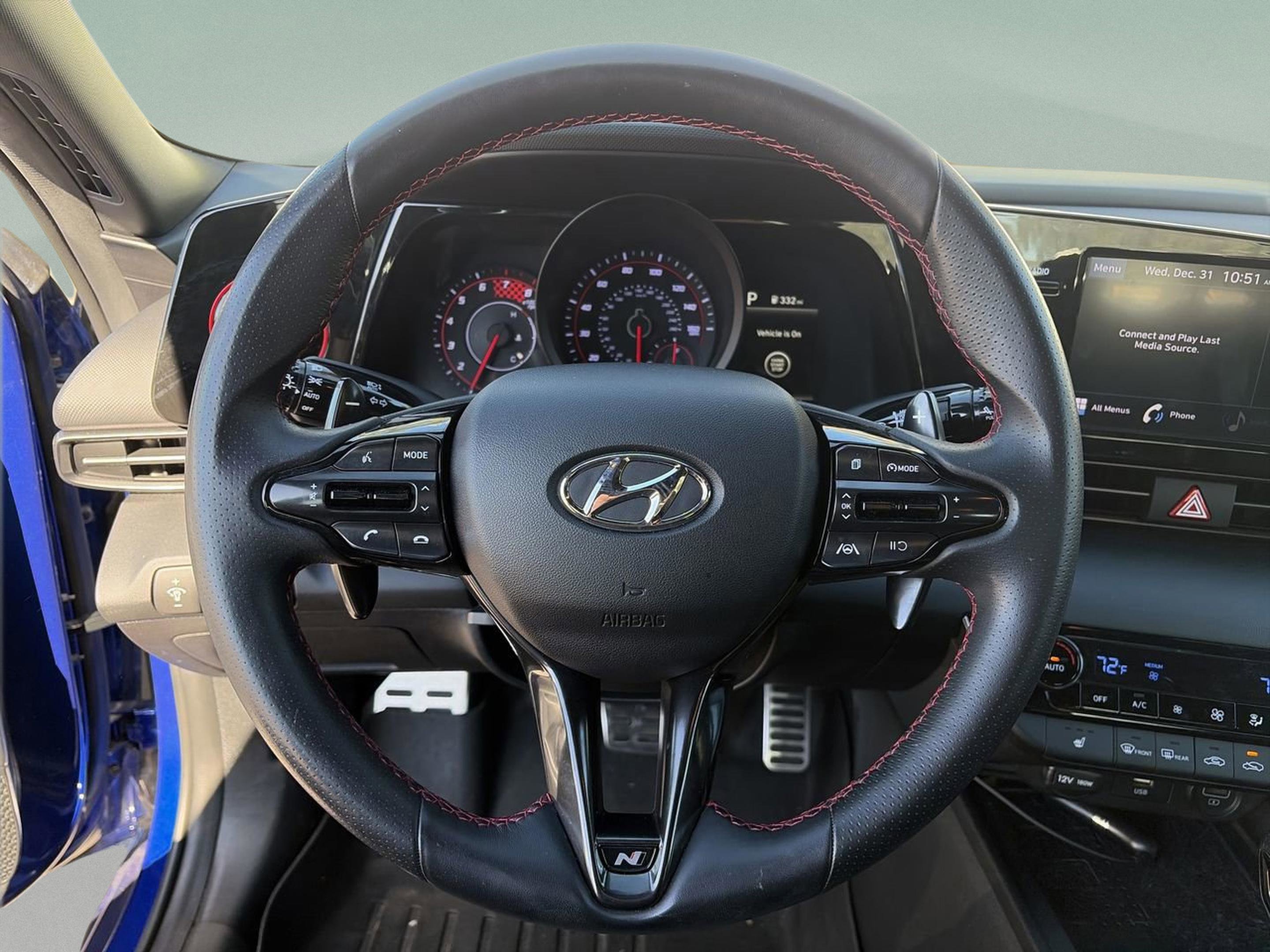 Certified 2022 Hyundai Elantra N Line image 9