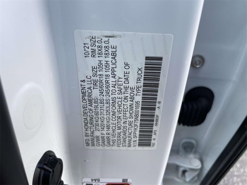 Used 2022 Honda Ridgeline RTL-E image 10