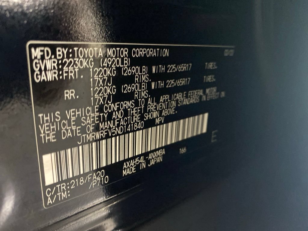 Used 2022 Toyota RAV4 XLE w/ Convenience Package AWD/4WD image 38