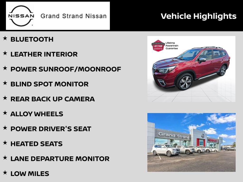 Used 2020 Subaru Forester Touring w/ Popular Package #2 image 3