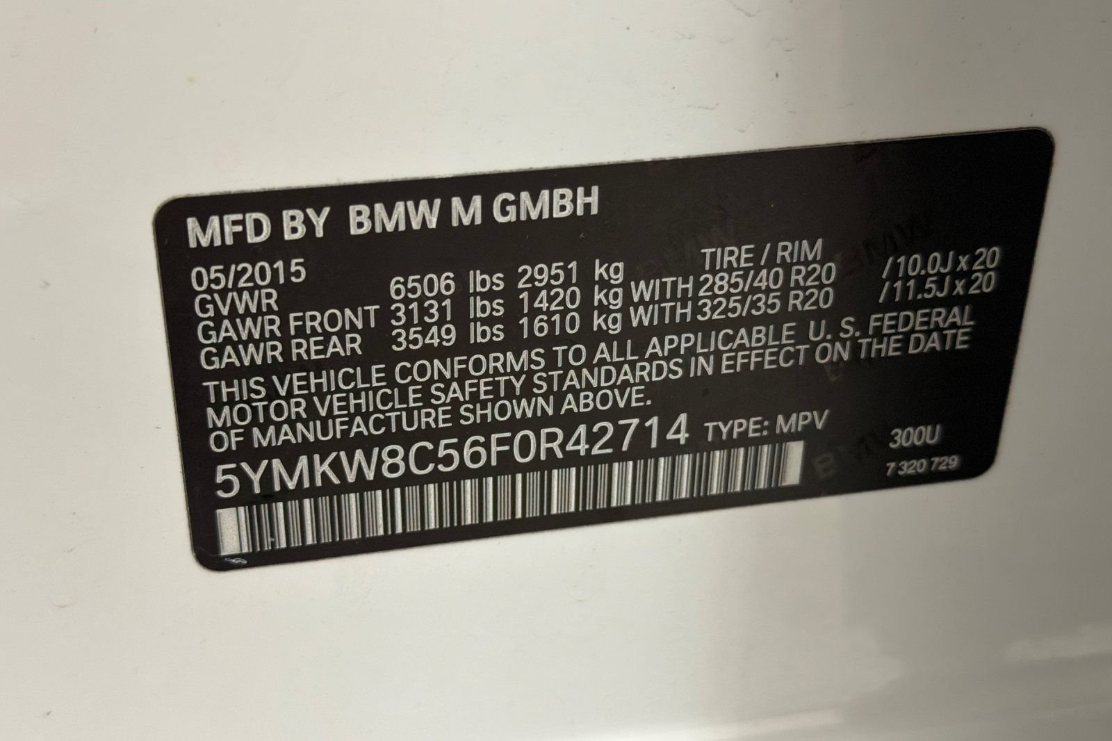 Used 2015 BMW X6 M AWD/4WD image 28