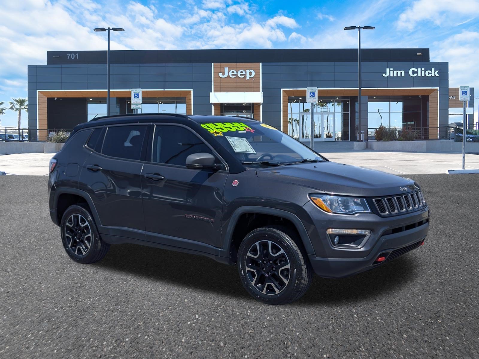 Certified 2020 Jeep Compass Trailhawk AWD/4WD image 1