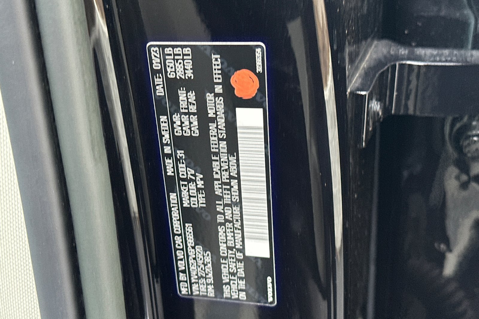Certified 2023 Volvo XC90 B6 Core w/ Protection Package Premier AWD/4WD image 36