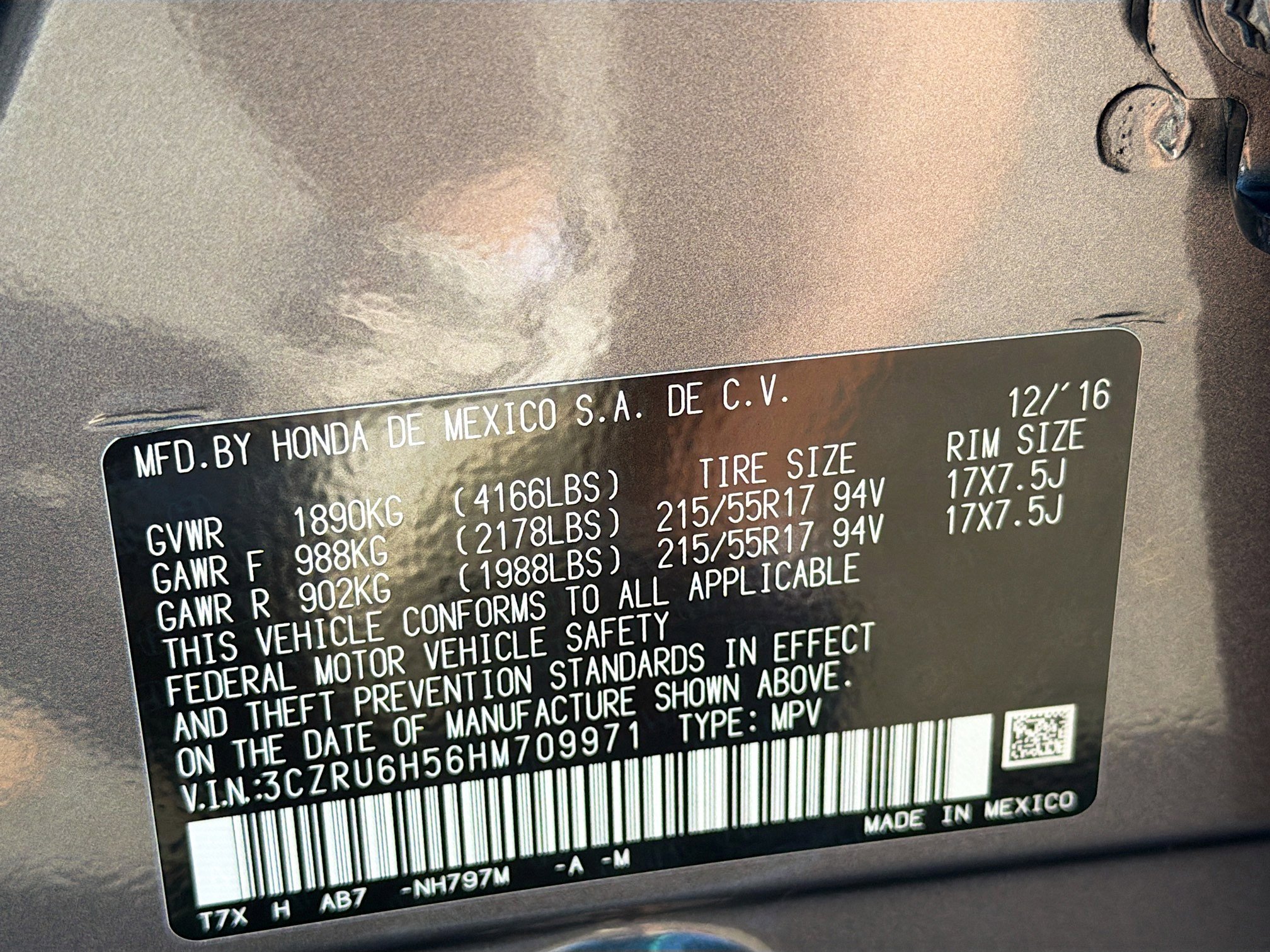 Used 2017 Honda HR-V EX image 40