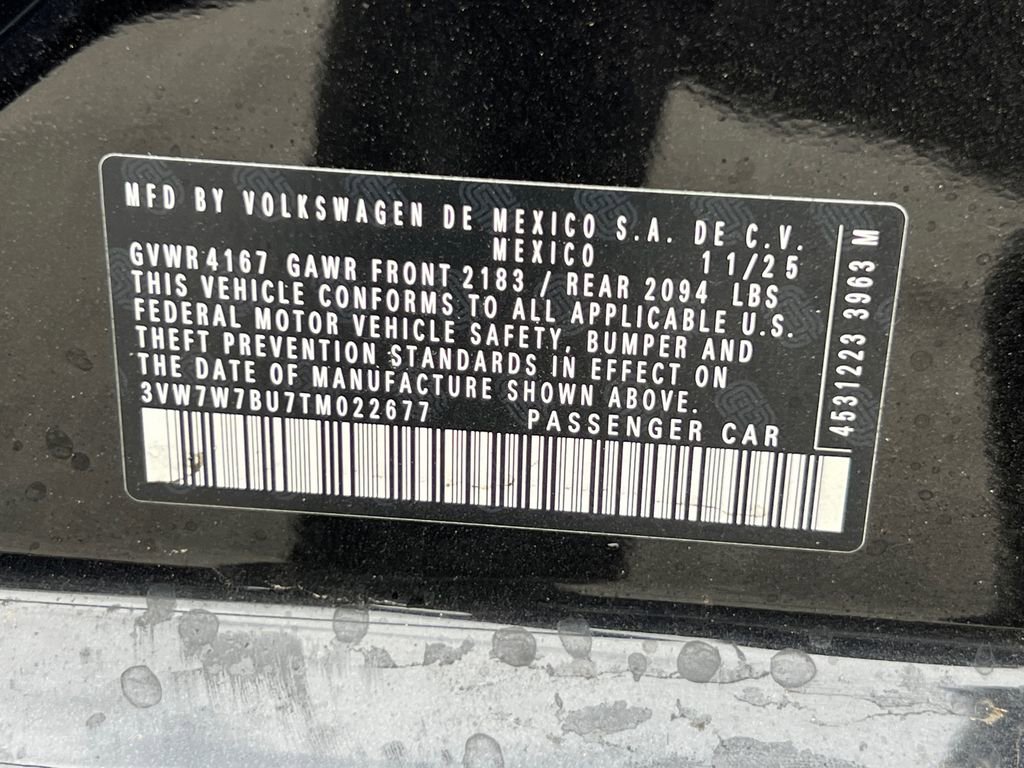 New 2026 Volkswagen Jetta SE image 32