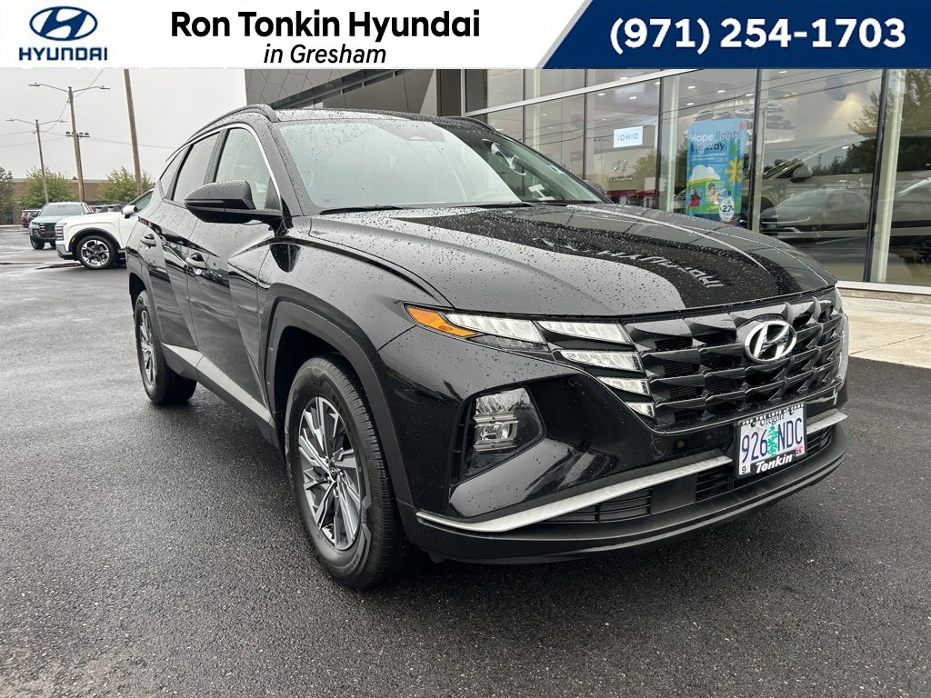 Certified 2022 Hyundai Tucson Blue