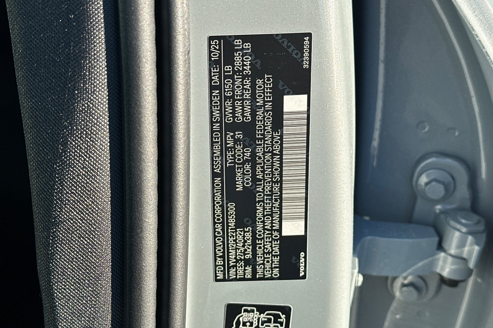 New 2026 Volvo XC90 B5 Plus w/ Protection Package AWD/4WD image 28