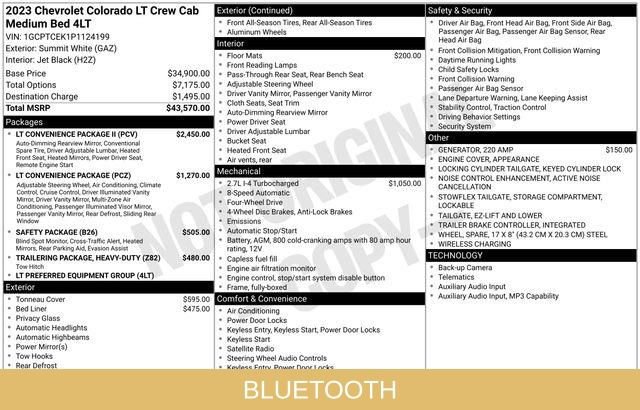 Used 2023 Chevrolet Colorado LT w/ LT Convenience Package II image 6