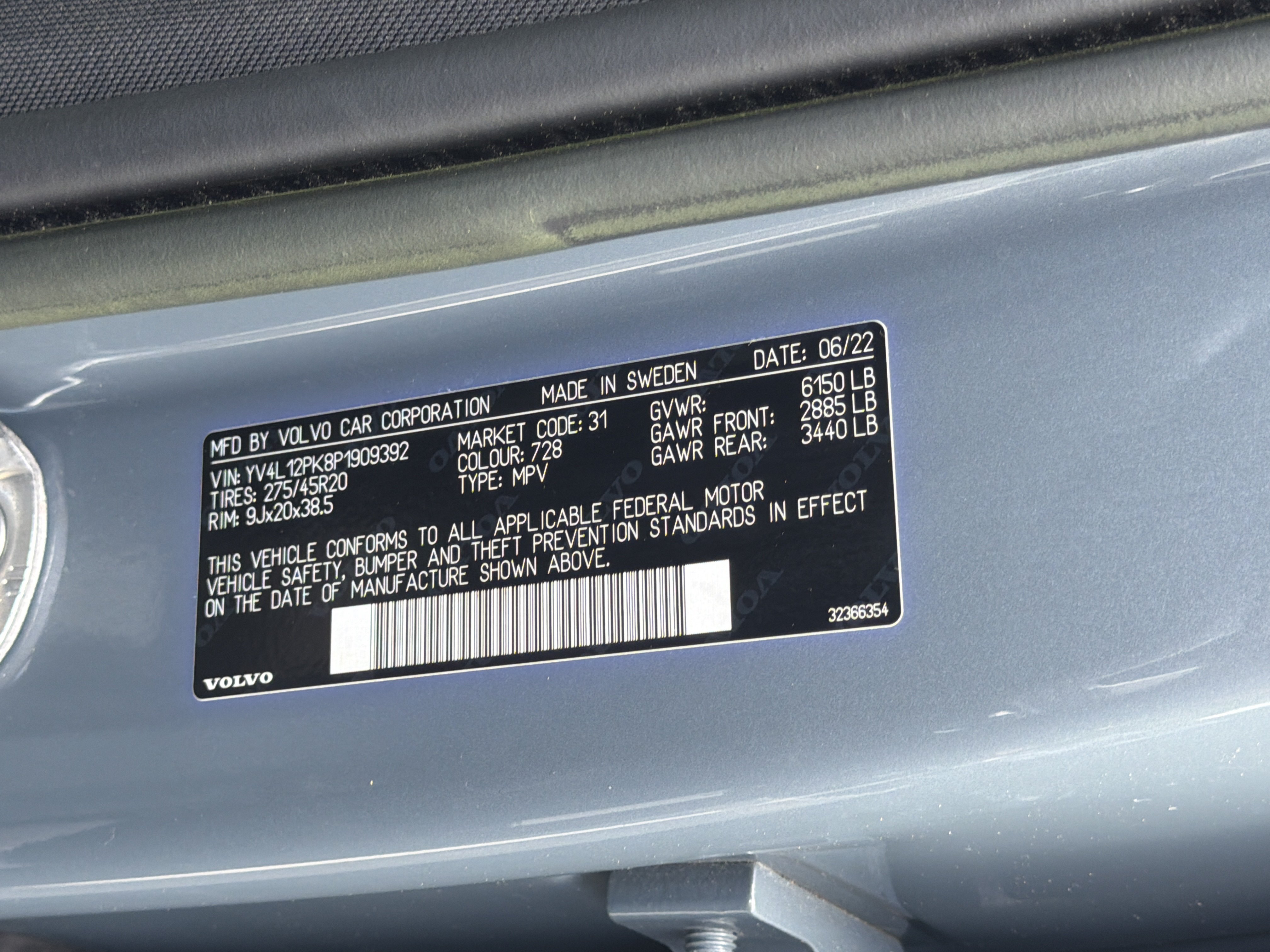 Used 2023 Volvo XC90 B5 Core AWD/4WD image 37