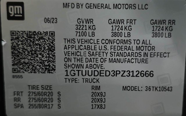 Used 2023 GMC Sierra 1500 SLT w/ SLT Premium Package AWD/4WD image 46