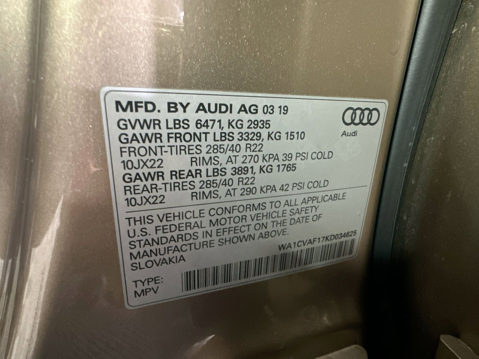 Used 2019 Audi Q8 Prestige image 47