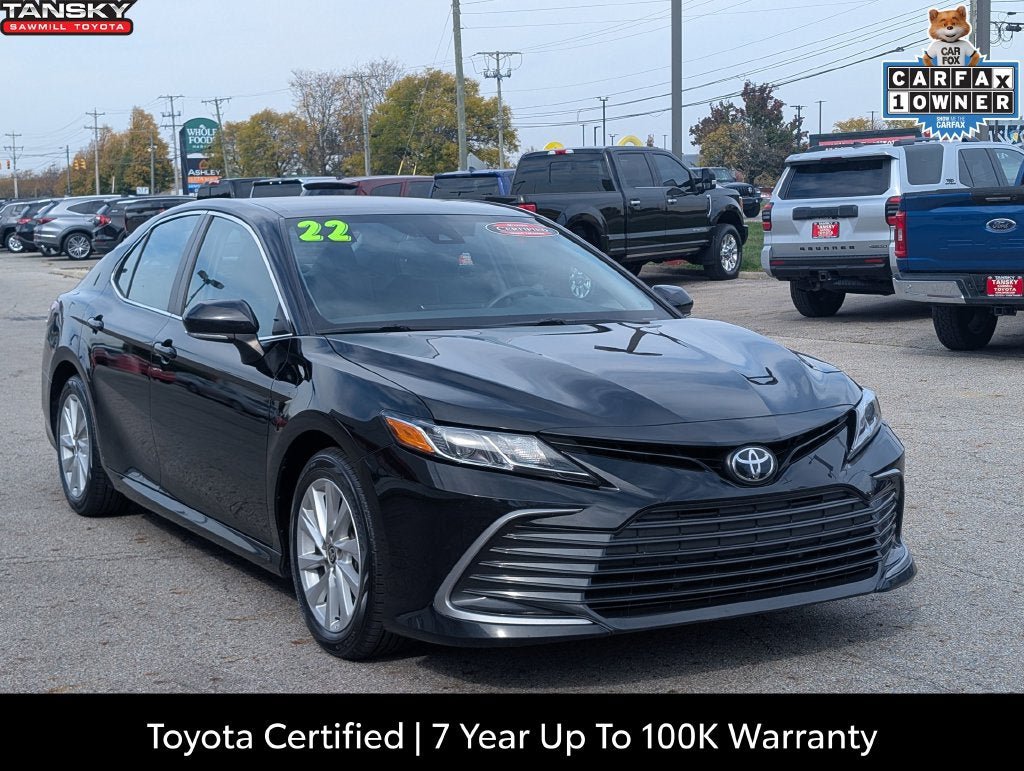 Certified 2022 Toyota Camry LE w/ Convenience Package FWD 360° Tour