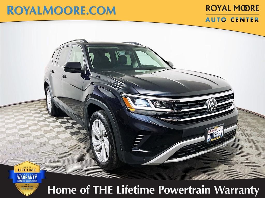 Used 2023 Volkswagen Atlas SE w/ Panoramic Sunroof Package image 1