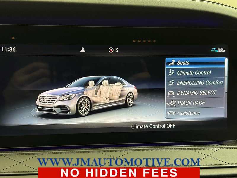 Used 2020 Mercedes-Benz S 63 AMG 4MATIC Sedan w/ Warmth & Comfort Package image 29
