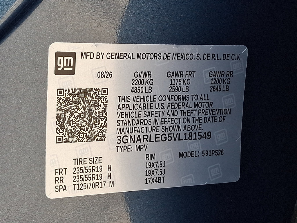New 2027 Chevrolet Equinox RS w/ Convenience Package III FWD image 16