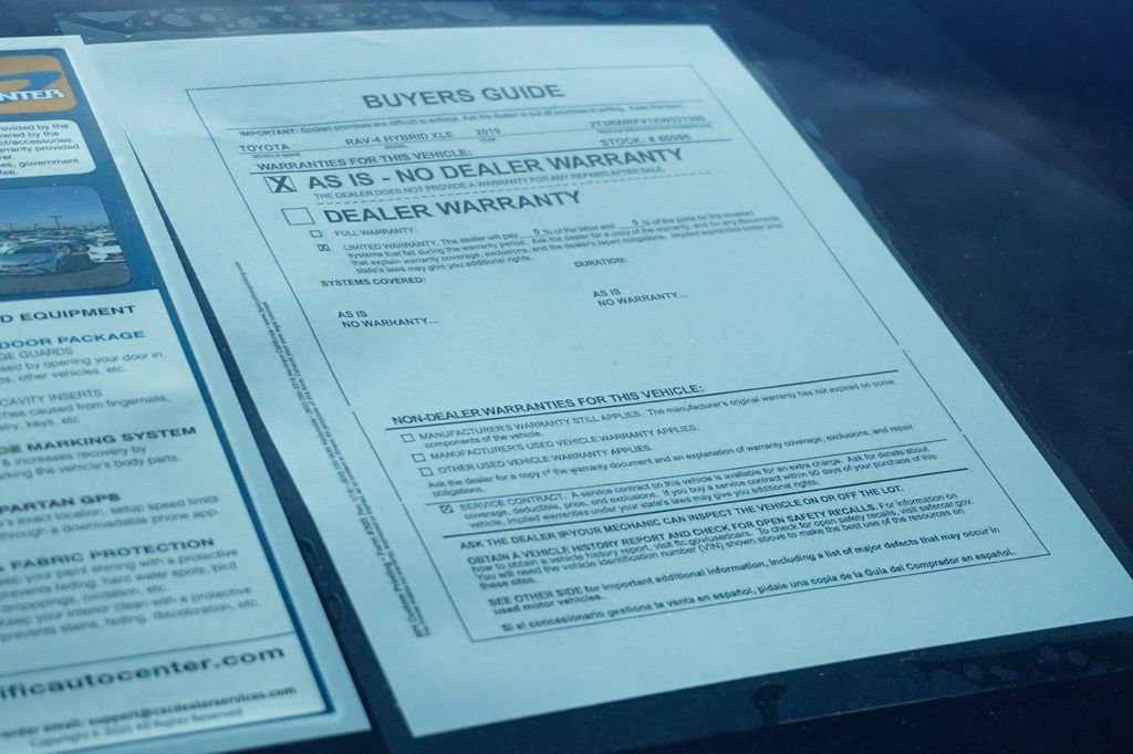 Used 2019 Toyota RAV4 XLE w/ Convenience Package image 49