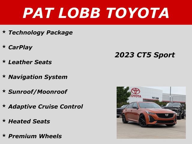 Used 2023 Cadillac CT5 Sport w/ Parking Package image 40